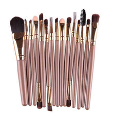 Professional 15pcs Eye Shadow Foundation Eyebrow Lip Brush Makeup Brushes Comestic Tool 1 Set J4U66