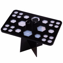 Makeup Folding Collapsible Air Drying Cosmetic Brush Organizing Tree Rack Holder  J4U66