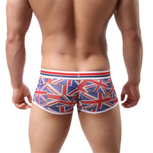 Underwear Men Sexy Low Waist Translucent Boxers Breathable Underpants  J4U66