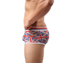 Underwear Men Sexy Low Waist Translucent Boxers Breathable Underpants  J4U66