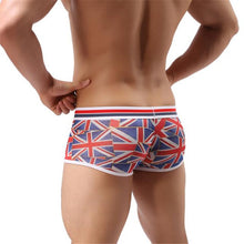 Underwear Men Sexy Low Waist Translucent Boxers Breathable Underpants  J4U66