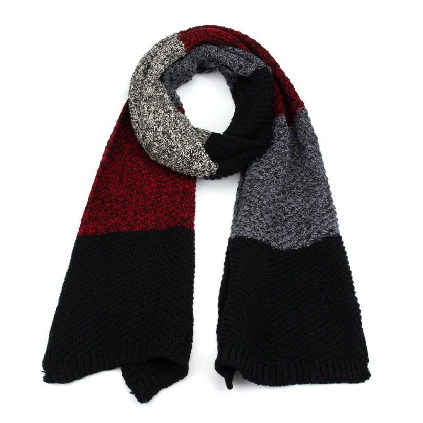 Warm Men Women knitting Woolen Yarn Shawl Wrap Long Big Wraps Scarf Scarves  J4U66