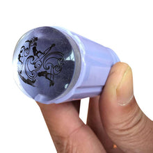Women Girls Nail Art Stamping Stamper Scraper Image Plate Plastic Print Tool DIY Stencils Nail Image Mold J4U66