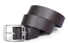 brand Belt Fashion Automatic Buckle wode Leather men belt 125cm Luxury belts for men waistband J4U66