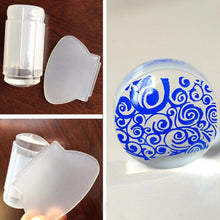 2.8cm DIY Nail Art Stamping Stamper Scraper Image Plate Transfer Manicure Tool  J4U66