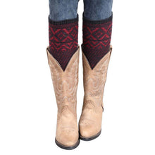 Korean Women Lady Knitted Crochet Socks Leg Boots Warmer Cover Leggings Fast shipping J4U66