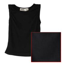 OccidentFlowers Printing Girls Sleeveless Black Shirt Pants Scarf Printing Piece Fast Shipping J4U66