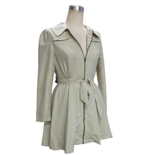 Plus Size Autunm/Fashion Long Sleeve Zipper Parka Windbreaker Turn-down Collar Coat Fast Shipping J4U66
