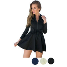 Plus Size Autunm/Fashion Long Sleeve Zipper Parka Windbreaker Turn-down Collar Coat Fast Shipping J4U66