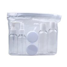Portable 6pc Transparent Plasic Travel Kit Make Up Spray Bottle Refillable Bottles Cosmetic Bottles Fast Shipping J4U66