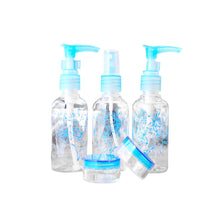 Portable Mini 5pc Travel Camping Perfume Lotion Cream Empty Bottle Sample Holder Cosmetic Bottles Fast Shipping J4U66