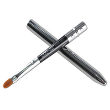 Pro 2pc Makeup Brushes Set Powder Foundation Eyeshadow Eyeliner Lip Brush Cosmetic Kit Beauty Tool Glod/Sliver J4U66