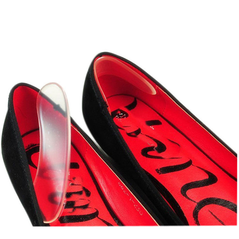 Self-adhesive Ssilicone Gel Heel Cushion Foot Care Shoe Pads Shoe Insoles Feet Care Inserts  J4U66