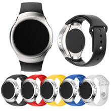Ssilicone Colorful Luxury Ssilicone Watch Band Strap For Samsung Galaxy Gear S2 SM-R720 Smart watch Sport Buckle Bracelet J4U66