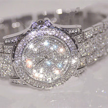 Silver Luxury Women Watch Rhinestone Ceramic Crystal Quartz Watches Lady Dress Watch Quartz Wristwatches Freeshiping J4U66