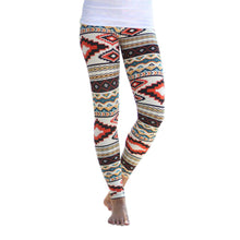 Skinny Geometric Print Stretchy Pants Leggings for Women Sexy Jeggings Pencil Pants J4U66