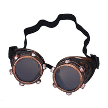Steampunk Windproof DIY Interchangeable Lens Punk Glasses Props Fast Shipping J4U66