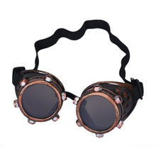 Steampunk Windproof DIY Interchangeable Lens Punk Glasses Props Fast Shipping J4U66