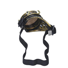 Steampunk Windproof DIY Lens Left Eye Punk Glasses Props  J4U66