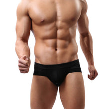 Mens Sexy Underwear Low Waist Cotton Briefs Underpants for Men L XL XLL Fast Shipping J4U66