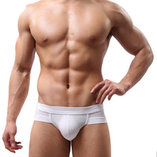 Mens Sexy Underwear Low Waist Cotton Briefs Underpants for Men L XL XLL Fast Shipping J4U66