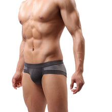 Mens Sexy Underwear Low Waist Cotton Briefs Underpants for Men L XL XLL Fast Shipping J4U66