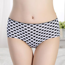 Women Ultra-thin Seamless Briefs Ladies Sexy Underwear Leopard Panties Underpants J4U66