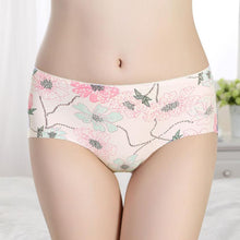 Women Ultra-thin Seamless Briefs Ladies Sexy Underwear Leopard Panties Underpants J4U66