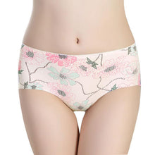 Women Ultra-thin Seamless Briefs Ladies Sexy Underwear Leopard Panties Underpants J4U66