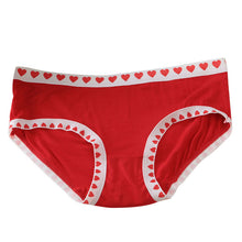 Sweet Heart Bamboo Fiber Underwear Briefs Women Sexy Seamless Panties J4U66
