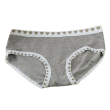 Sweet Heart Bamboo Fiber Underwear Briefs Women Sexy Seamless Panties J4U66