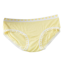 Sweet Heart Bamboo Fiber Underwear Briefs Women Sexy Seamless Panties J4U66