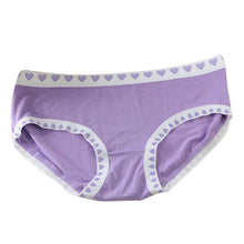 Sweet Heart Bamboo Fiber Underwear Briefs Women Sexy Seamless Panties J4U66