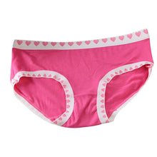 Sweet Heart Bamboo Fiber Underwear Briefs Women Sexy Seamless Panties J4U66