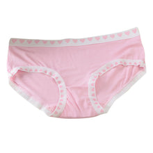 Sweet Heart Bamboo Fiber Underwear Briefs Women Sexy Seamless Panties J4U66