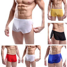 Underwear Men Sexy Comfy Shorts Cotton Fashion Mens Boxer Sexy Man//Gay/Boy Underpants Cueca Boxer  J4U66