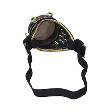 Unisex Women Steampunk Windproof DIY Lens Right Eye Punk Glasses Props  J4U66