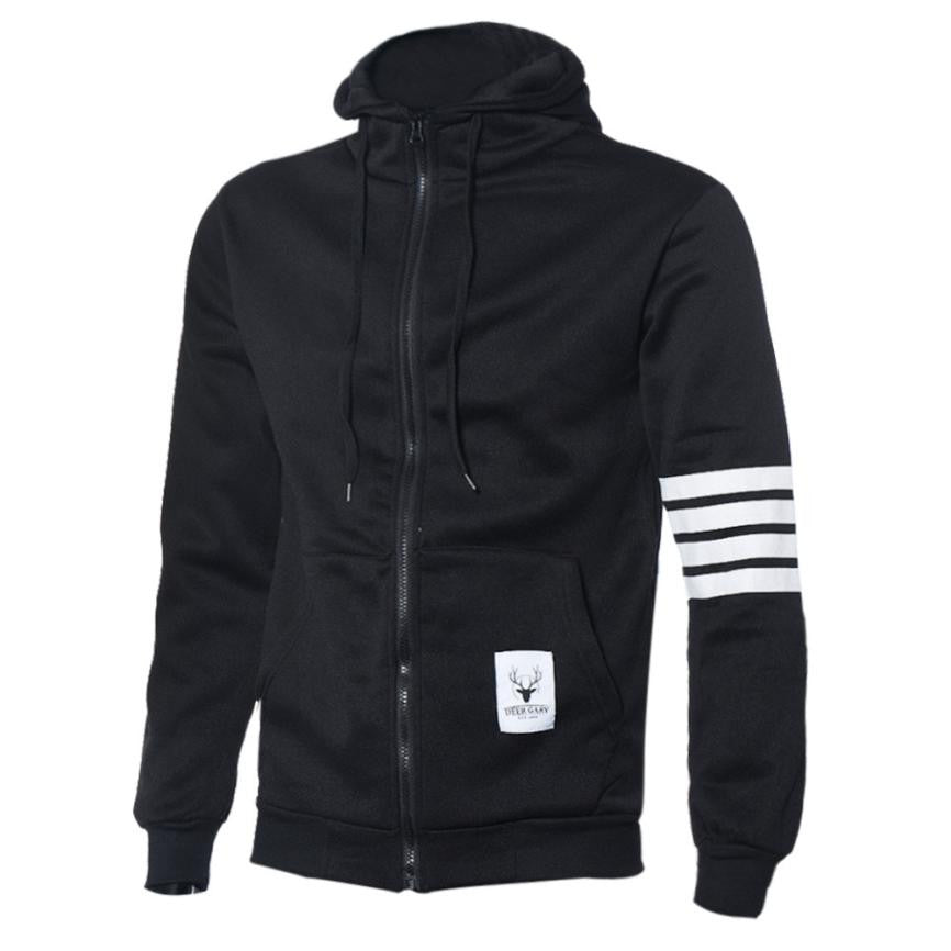 Hoodies Sweatshirt Men Casual Hoodie Zipper Hooded JacketsXXXL  J4U66
