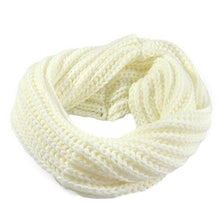 Knitted Circle Wool Scarf Shawl Wrap Warm Collar J4U66