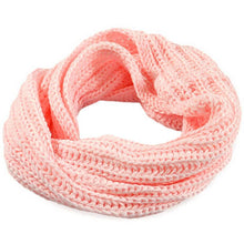 Knitted Circle Wool Scarf Shawl Wrap Warm Collar J4U66