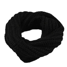 Knitted Circle Wool Scarf Shawl Wrap Warm Collar J4U66