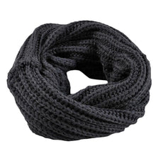 Knitted Circle Wool Scarf Shawl Wrap Warm Collar J4U66