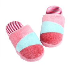 Soft Warm Lovely Velvet Women Ladies Home Anti Slip Slippers Indoor Shoes Cotton Slippers Soft Shoes J4U66