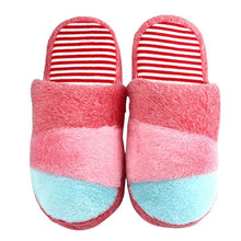 Soft Warm Lovely Velvet Women Ladies Home Anti Slip Slippers Indoor Shoes Cotton Slippers Soft Shoes J4U66