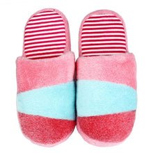 Soft Warm Lovely Velvet Women Ladies Home Anti Slip Slippers Indoor Shoes Cotton Slippers Soft Shoes J4U66