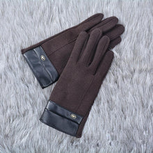 Warm Knitted Phone Screen Gloves Outdoor Wrist Fitness Hand Gloves for men Mittens 3 colors  J4U66