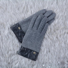 Warm Knitted Phone Screen Gloves Outdoor Wrist Fitness Hand Gloves for men Mittens 3 colors  J4U66