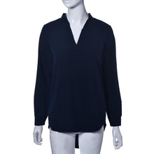 Women Casual Long Sleeve Tunic V Neck Loose Tops Plus Size Shirt Blouse Fast Shipping J4U66
