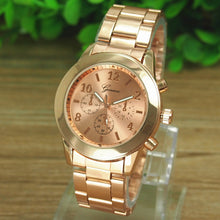 Women Dress Watches Fashion Geneva Watches Leather Quartz Watch Casual Wristwatch Montre Femme Relojes Mujer J4U66