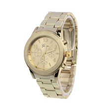 Women Dress Watches Fashion Geneva Watches Leather Quartz Watch Casual Wristwatch Montre Femme Relojes Mujer J4U66